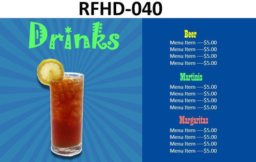 MenuPoint Template RFHD-040